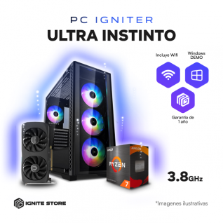 PC IGNITER ULTRA INSTINTO - R7 5800X + RTX 4070 SUPER