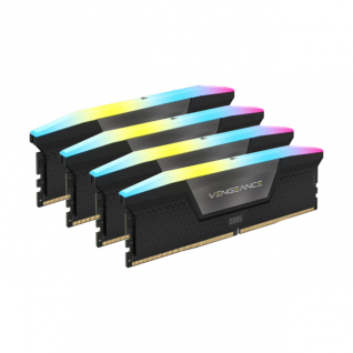 Kit de Memoria RAM DDR5 | 96GB ( 4 x 24GB ) | 6000MHz | CL30 | Corsair Vengeance RGB | CMH96GX5M4B6000C30