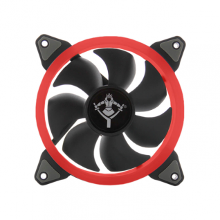 Ventilador Yeyian Typhoon  | LED | Color Rojo | 120MM