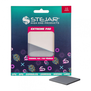Thermal Pad STEJAR Extreme Pad | Alto Rendimiento | -40°C a 250°C | 95 x 45 x 1 mm | WVR-DF-95-45-10