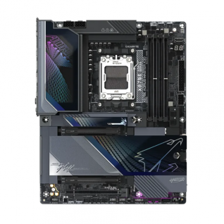 Tarjeta Madre GIGABYTE AORUS MASTER X3D | ATX | Socket AM5 | Chipset AMD X870E | DDR5 (Hasta 256GB) | HDMI / USB-C | Wi-Fi 7 | Bluetooth 5.4 | Negro | X870E A MASTER X