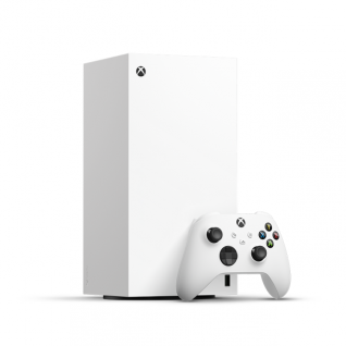 Consola Xbox Series X | 1TB | 4K | Hasta 120fps | Solo digital (Sin lector de Discos) | Color Robot White | EP2-00708