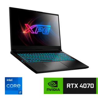 Laptop Gamer Adata XPG - Xenia 15G - i7 13700H / RTX 4070 / 32GB DDR5 / 1TB SSD - XENIAG15I7G13H4070LX-BKCEN