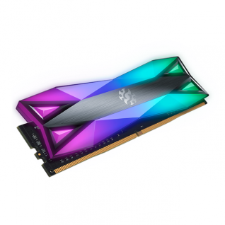 MEMORIA RAM DDR4 8GB 3200MT/s ADATA XPG SPECTRIX D60G RGB TITANIO | AX4U32008G16A-ST60