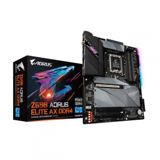 Tarjeta Madre GIGABYTE Z690 AORUS ELITE AX DDR4 | ATX | LGA1700 | Intel Z690 | DDR4 hasta 128GB | HDMI / DisplayPort |  Z690 A ELITE AX DDR4