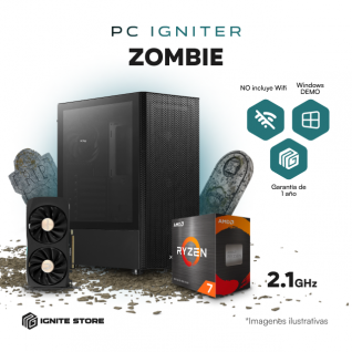 PC IGNITER ZOMBIE R7 5700X + RTX 4060 Ti